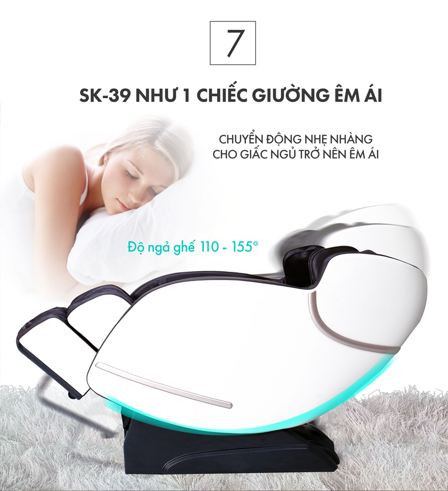 Ghế mát xa toàn thân Osun Sk39